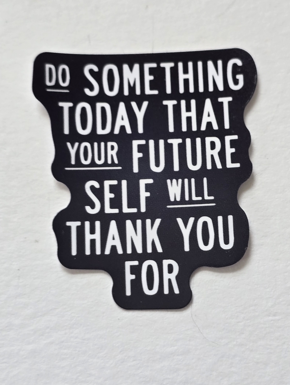 10/$10  "Do Something Today" Sticker